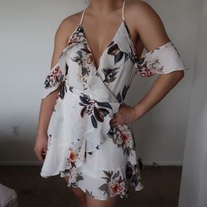 Summertime floral dress